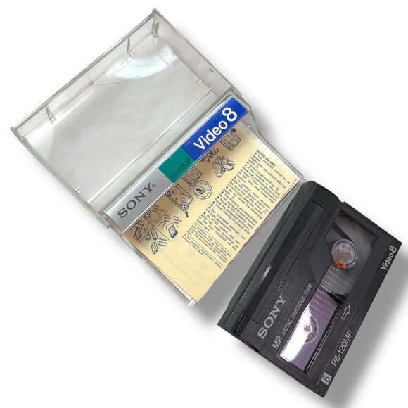 Maxell 8mm VideoCassette PS-120 Metal Particle Tape 120/240 Min Recording Time - Picture 10 of 10